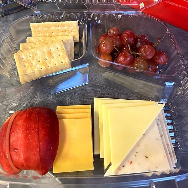 Vegan Cheese + Fruit Box