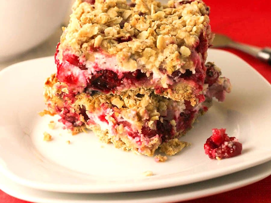 Cranberry Oatmeal Bar