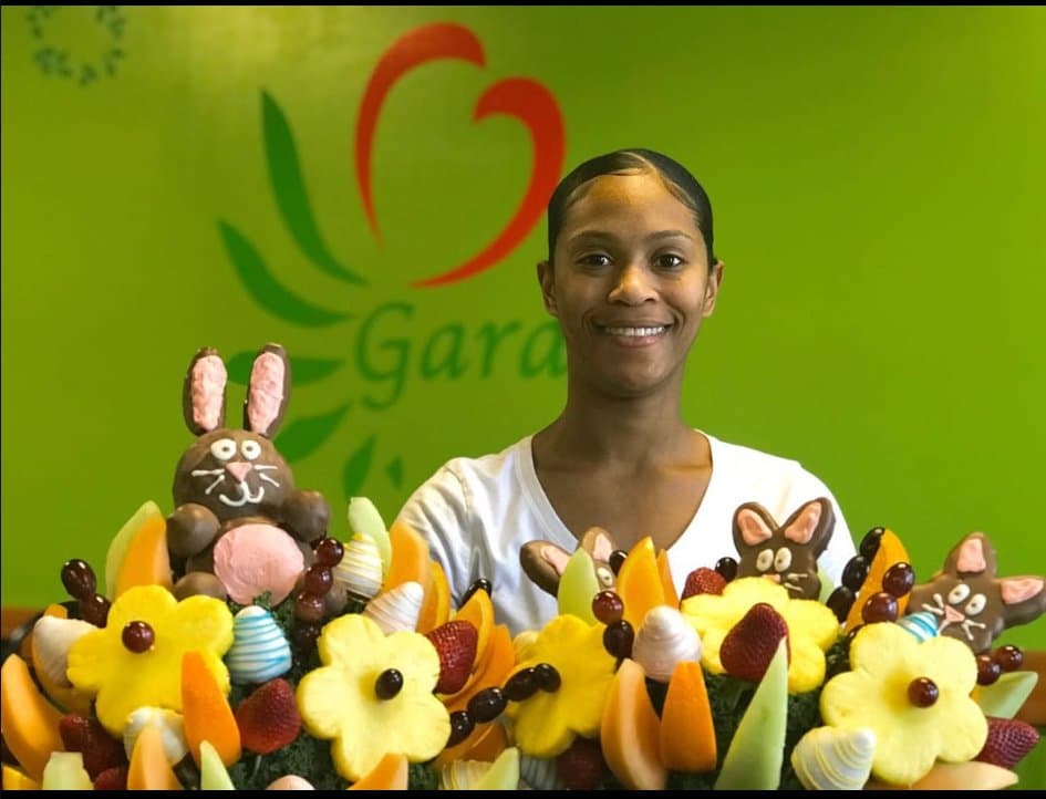 Nyesha, founder of Garden's Gourmet