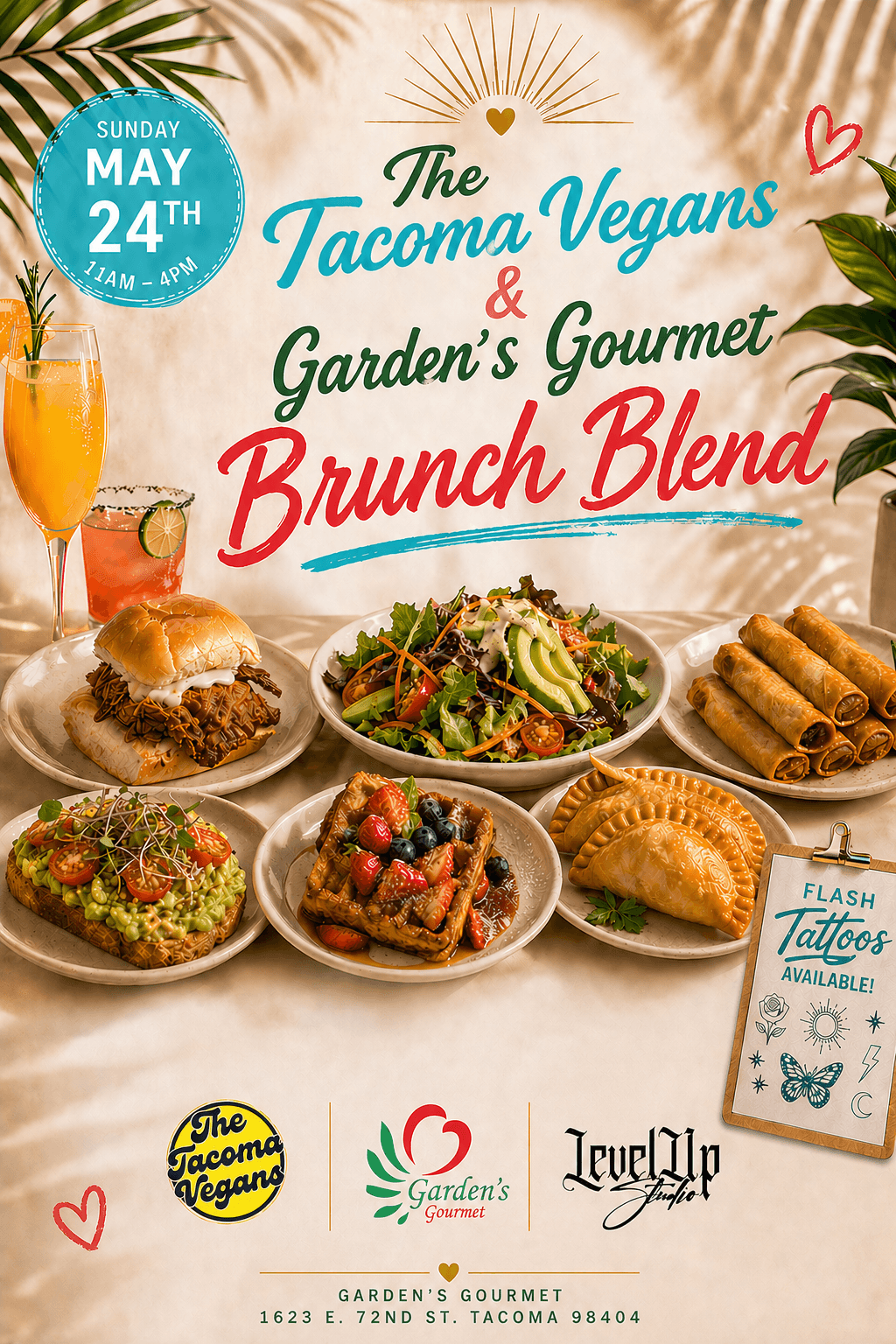 Brunch Blend flyer