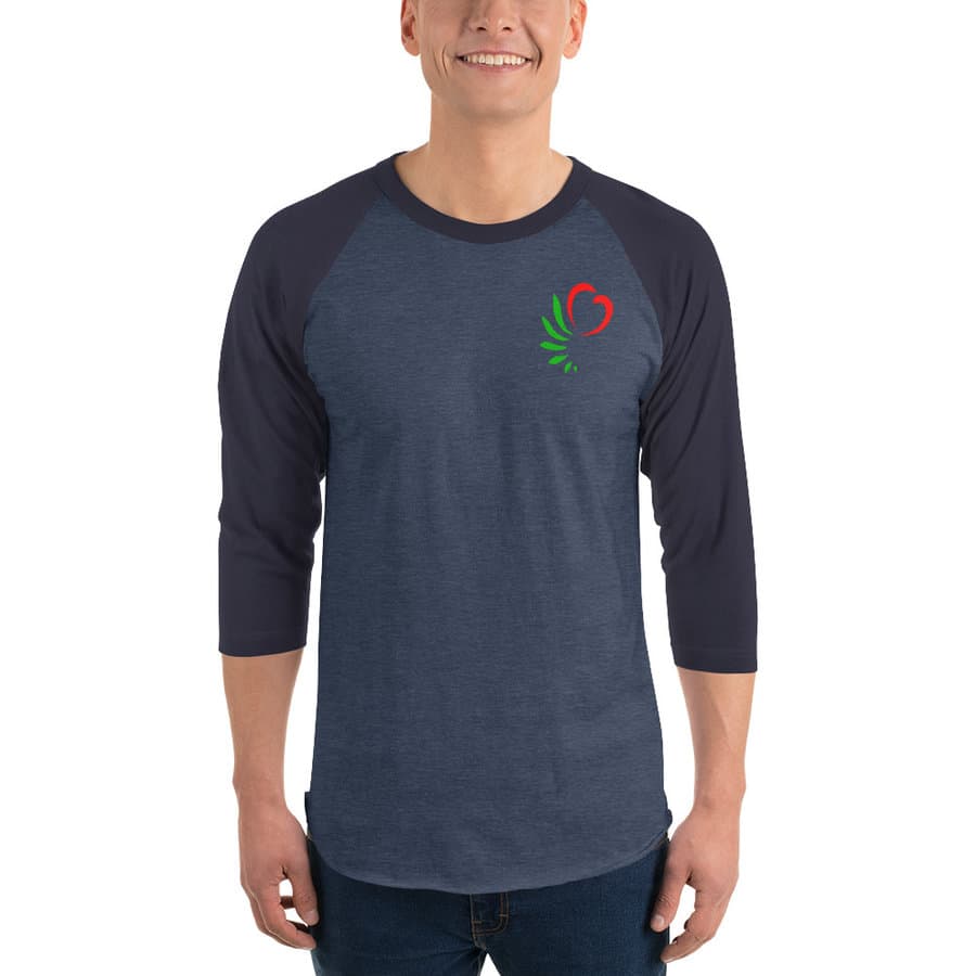 Unisex 3/4 Sleeve Raglan Shirt | Tultex 245